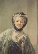 Francois-Hubert Drouais Madame Drouais Wife of the Artist (mk05) Norge oil painting reproduction